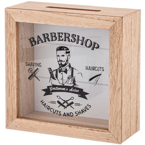 Копилка для мужчин BARBERSHOP 15*5*15 см. 124-203 Lefard