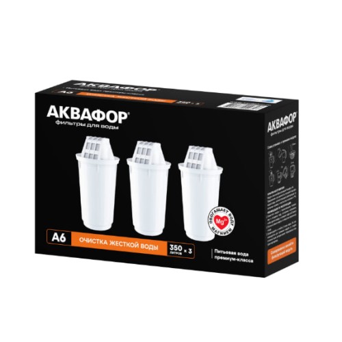 Картридж комплект А6 из 3 штук Аквафор