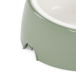 АЛЬТЕРНАТИВА Лего - миска с наклоном 0,3л для животных ЭФФИ ALTA ОЛИВКОВЫЙ М9045