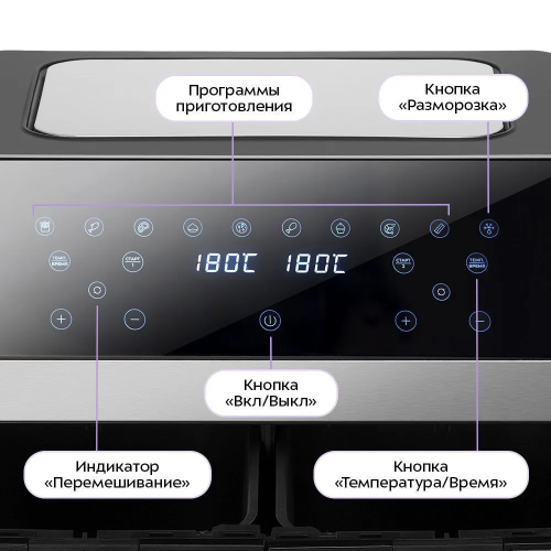 Аэрогриль Kitfort КТ-2274