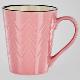 ROSARIO Кружка 380 мл Радуга розовый Ф7-021L