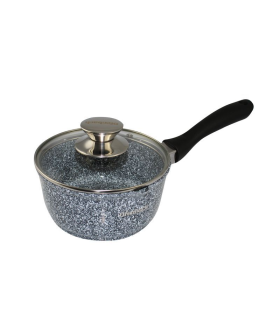 Kamille Ковш с крышкой 1,35 л. из литого алюминия Ofenbach NB 100515 с мраморным покрытием