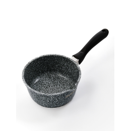 Kamille Ковш с крышкой 1,35 л. из литого алюминия Ofenbach NB 100515 с мраморным покрытием