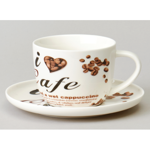 Чайный набор COFFEE MANIA на 6 пер. 12 пр. 250 мл 165-569