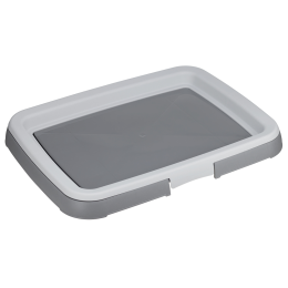 М-ПЛАСТИКА Лоток для собак под пелёнку 45*34см СМОКИ М 1845