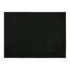 Коврик 90*120 см NICE ЧЕРНЫЙ влаговпитывающий ребристый без борта, подложка пвх VORTEX 24395