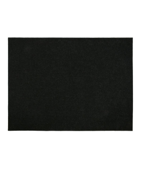 Vortex Коврик 90*120 см NICE ЧЕРНЫЙ влаговпитывающий ребристый без борта, подложка пвх 24395