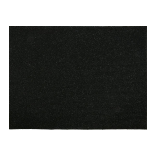 Коврик 90*120 см NICE ЧЕРНЫЙ влаговпитывающий ребристый без борта, подложка пвх VORTEX 24395