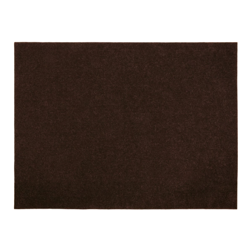 Коврик 90*120 см NICE КОРИЧНЕВЫЙ влаговпитывающий ребристый без борта, подложка пвх VORTEX 24393