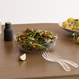 DD STYLE Салатник 3л КРИСТАЛЛ с приборами для сервировки 10731