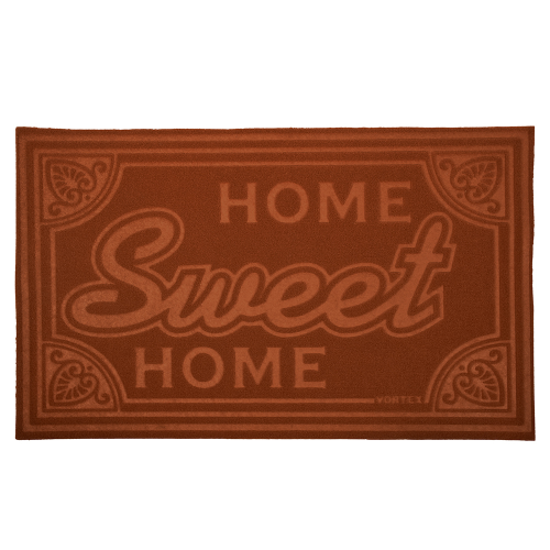 Коврик 45*75 см HOME SWEET HOME придверный VORTEX 22378