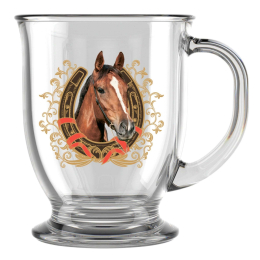 ДЕКОСТЕК Кружка для чая 450 мл 2121-Д Символ года 2026