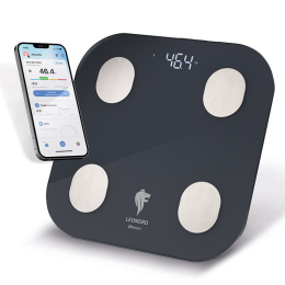 Leonord Весы напольные LE-1216 Bluetooth (180кг, 28х28см, 17показ-лей, 100г) 108265-SK