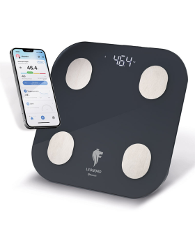 Leonord Весы напольные LE-1216 Bluetooth (180кг, 28х28см, 17показ-лей, 100г) 108265-SK