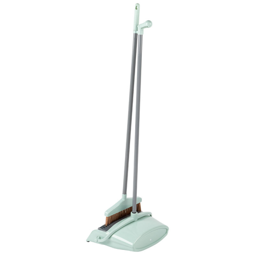 Набор для уборки BROOM: совок откидной и щетка (цвет зеленый) 109047-SK