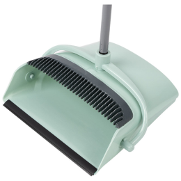 Mallony Набор для уборки BROOM: совок откидной и щетка (цвет зеленый) 109047-SK