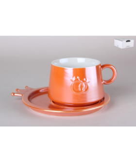 КОРАЛЛ Чайная пара 310мл 6550 КОРАЛЛ Чайная пара 310мл 6550