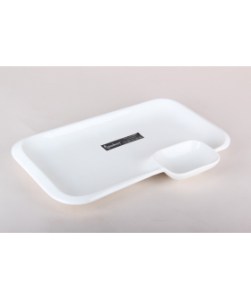 КОРАЛЛ Блюдо сервировочное с соусницей 30х20.5см Issi 8841