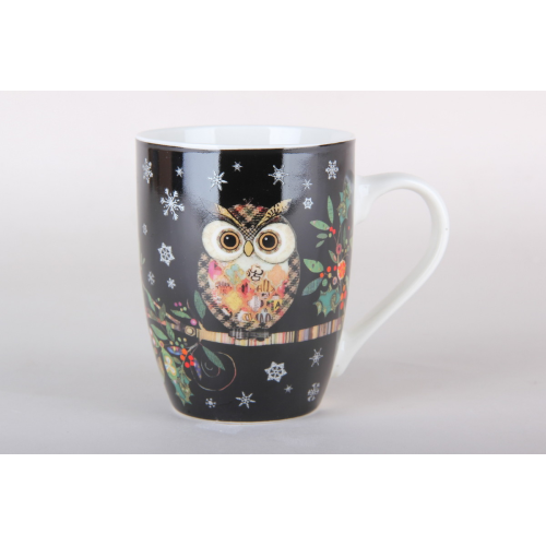 Кружка 360мл КОРАЛЛ Сова N-39