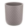 Кашпо 1,5л БАБЛ ФРАНЦУЗСКИЙ СЕРЫЙ 155мм со вставкой М-пластика М 3252