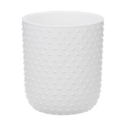 М-ПЛАСТИКА Кашпо 1,5л 155мм со вставкой БАБЛ БЕЛЫЙ М 3252