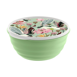 DELTA Миска Latina 2,1 л с крышкой с декором (зеленый) 222133618/08