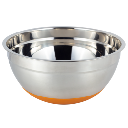 Kamille Миска из нержавеющей стали 24*11см c антискользящим дном KM-4349