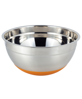 Kamille Миска из нержавеющей стали 24*11см c антискользящим дном KM-4349