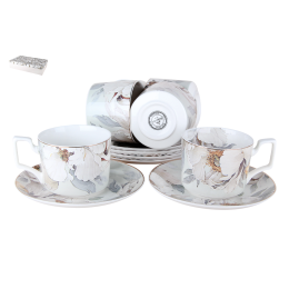 КОРАЛЛ Набор чайный 12 пр. Light flower 230мл. 3077-24XFE-12