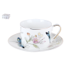 Пара чайная 250мл. Garden joy Коралл 1404W-18ZSBD-2
