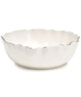 Lefard Салатник CHARM 23*7,5 см 1700 мл (с золотой линией) 779-361