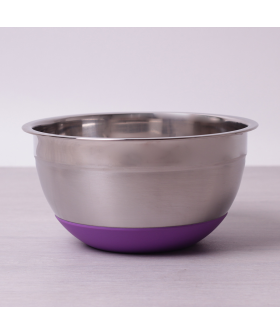 Kamille Миска из нержавеющей стали 18*9см c антискользящим дном KM-4346