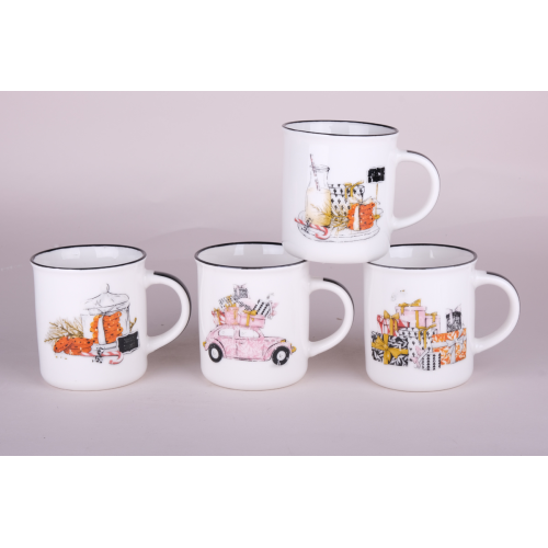 Кружка КОРАЛЛ 310мл Glamour gifts 7709 микс