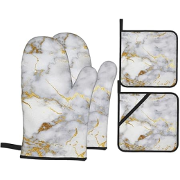 Ramozi Прихватка+рукавица Мрамор RA-5208