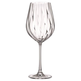 BOHEMIA Набор бокалов для красного вина CORA OPTIC, 650 мл (6 шт) 91L/1SJ70/0/00000/650-264