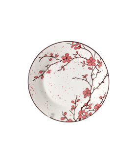 КОРАЛЛ Тарелка обеденная 23см. Sakura SXY2406-FP90