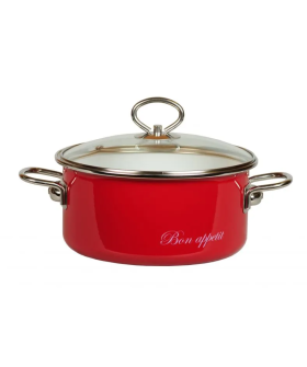 Vitross Кастрюля 2,0л цилиндр Bon Appetit вишня 8SD165S