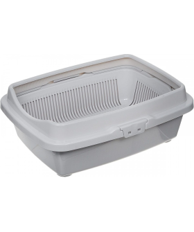 DD STYLE Лоток для животных 232 СВЕТЛО-СЕРЫЙ