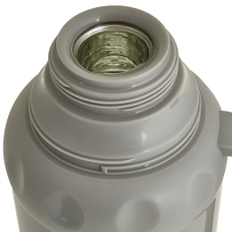 ALPENKOK Термос со стеклянной колбой 1,8 л AK-10107S серый