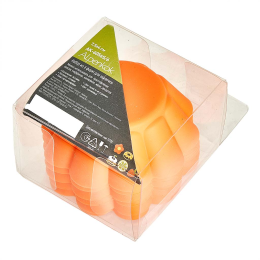 ALPENKOK Набор из 6-ти формочек для кексов 7,5×4 см AK-6056S/6 оранжевый