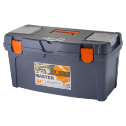 Ящик для инструментов Master 24 серо-свинцовый/оранжевый BR6006СРСВЦОР