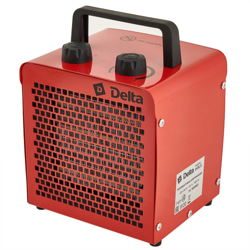 Тепловая пушка электрическая 2000 Вт DELTA D-91/2 красная