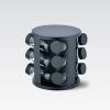 Набор ёмкостей для специй 12 шт. MAESTRO MR-1725-BLACK