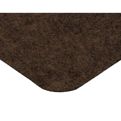 Коврик 50*80 см SLIM КОРИЧНЕВЫЙ влаговпитывающий ребристый без борта, подложка tpr VORTEX 24387