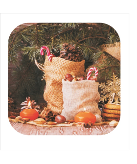 DELTA Подставка под горячее 18 см С-96 Мешок с конфетами DELTA Подставка под горячее 18 см С-96 Мешок с конфетами