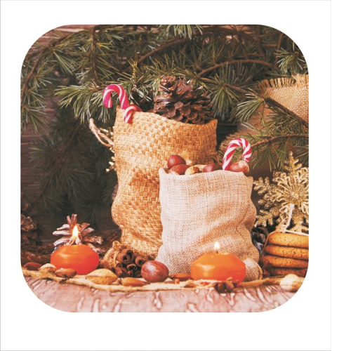 Подставка под горячее 18 см С-96 Мешок с конфетами