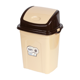 АР ПЛАСТ Ведро для мусора 7 л. БЕЖЕВОЕ 02030