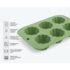 Форма для кексов силиконовая OLIVE 6 ячеек ABO028