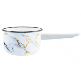 Appetite Ковш эмал 1,5л цил без/кр Marble 1с42с