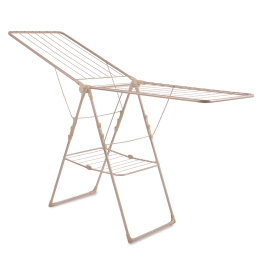 НИКА Сушилка 21 м для белья напольная складная СБ8П/РЗ розовое золото